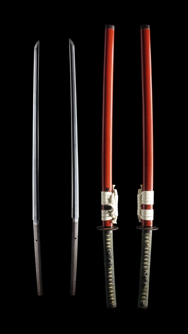 Antique Japanese Sword Katana Attributed to Takada Sadayuki<br> NTHK Kanteisho Certificate for the blade - Image 8
