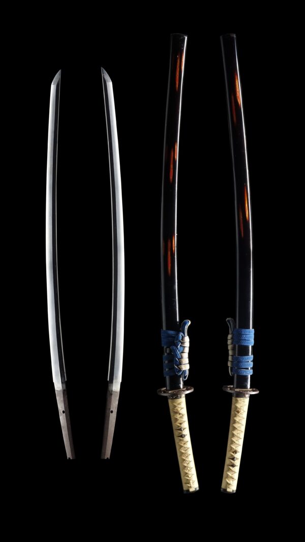 Antique Japanese Sword Katana Attributed to Uda Kunihisa<br> NTHK Kanteisho Certificate for the blade - Image 8