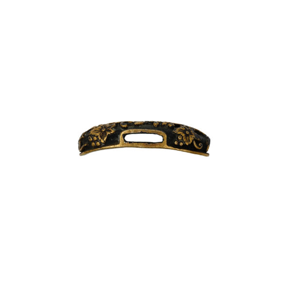 Antique Fuchi Kashira for Samurai Sword (F-32) - Image 4