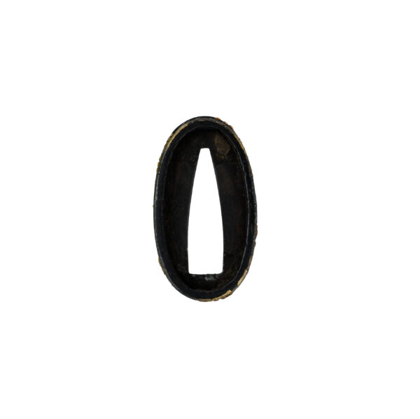 Antique Fuchi Kashira for Samurai Sword (F-32) - Image 9