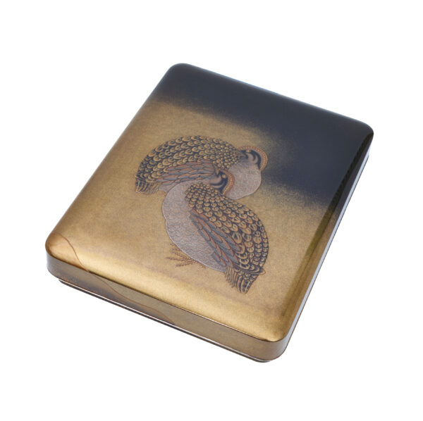 Japanese lacquer box Set<br>-Makie Bunko and Suzuribako<br>Akikusa Zu (Bunko-Suzuri-set 01) - Image 13