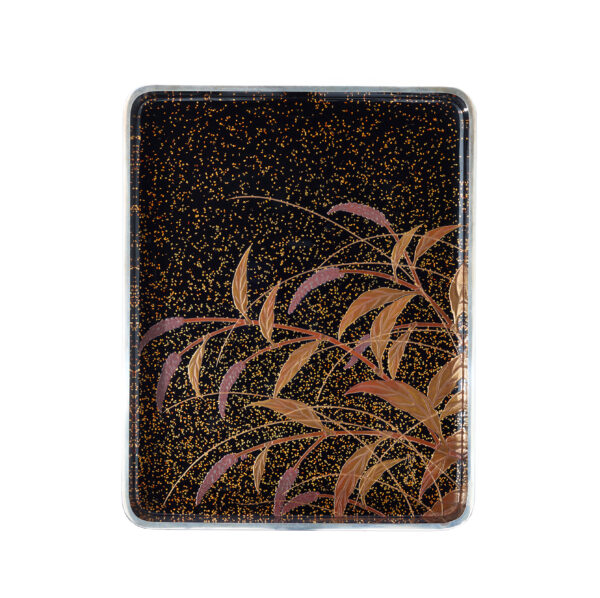 Japanese lacquer box Set<br>-Makie Bunko and Suzuribako<br>Akikusa Zu (Bunko-Suzuri-set 01) - Image 16