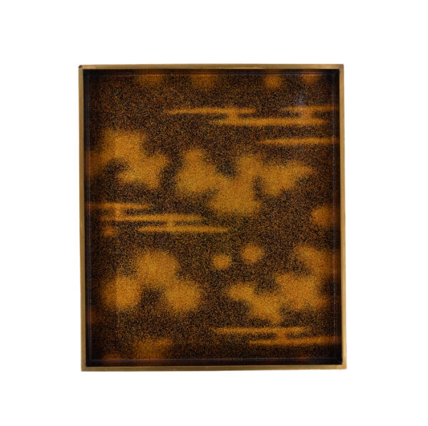 Japanese lacquer box Set<br>-Makie Bunko and Suzuribako<br>Houou Zu (Bunko-Suzuri-set 02) - Image 9