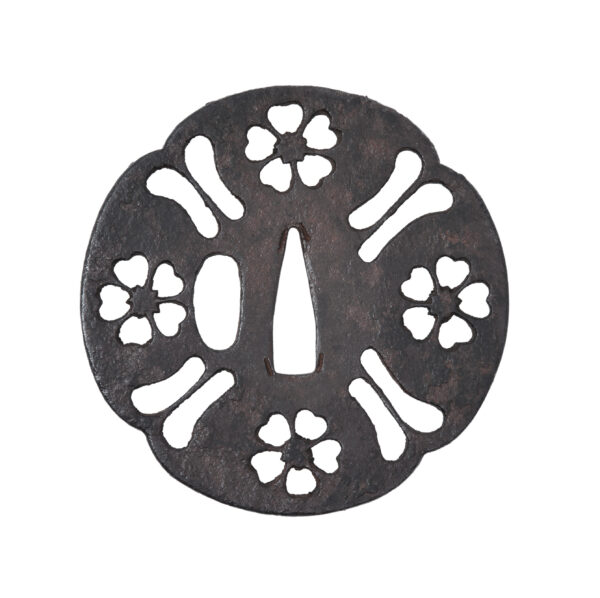 Antique Tsuba for Samurai Sword (T-781) - Image 3