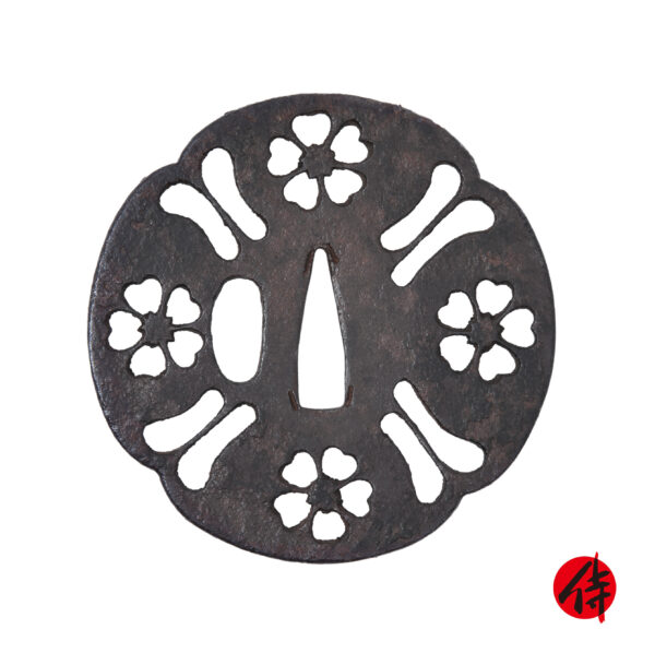 Antique Tsuba for Samurai Sword (T-781)