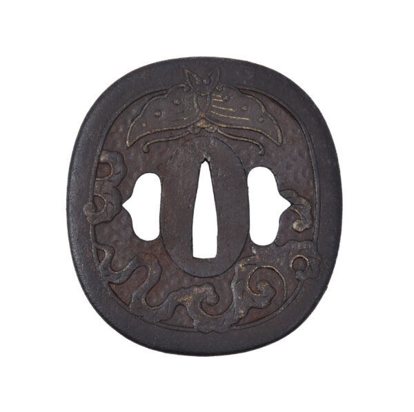 Antique Tsuba for Samurai Sword (T-782) - Image 4