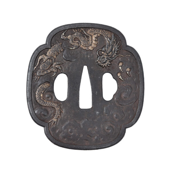 Antique Tsuba for Samurai Sword (T-783) - Image 3