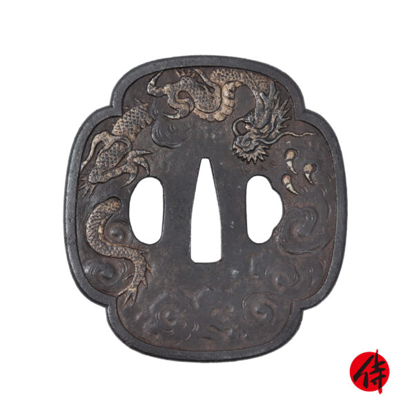 Antique Tsuba for Samurai Sword (T-783)