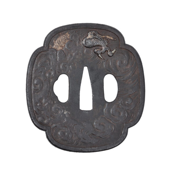 Antique Tsuba for Samurai Sword (T-783) - Image 4