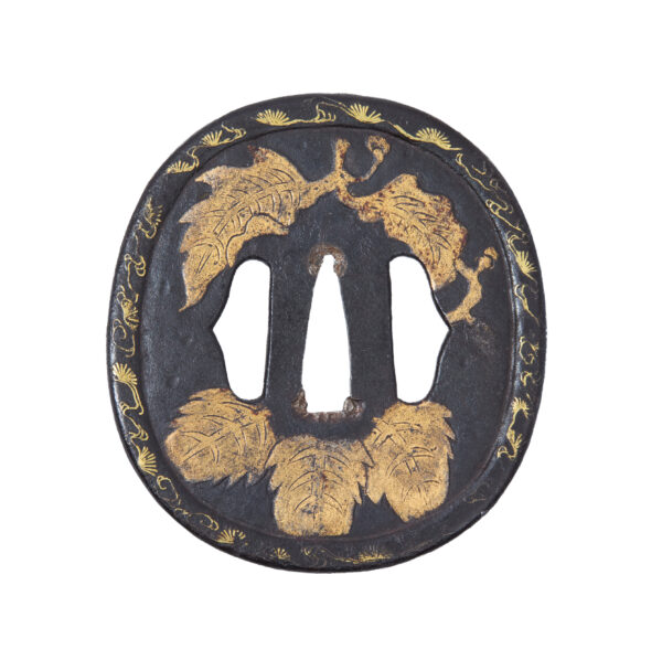 Antique Tsuba for Samurai Sword (T-784) - Image 3
