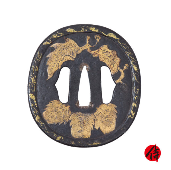 Antique Tsuba for Samurai Sword (T-784)