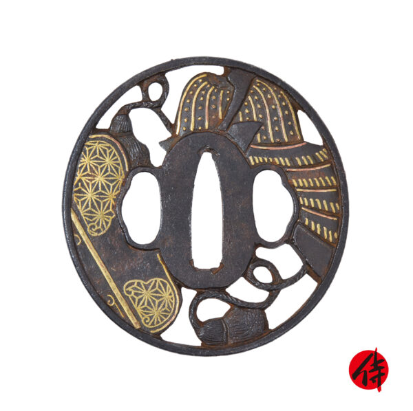 Antique Tsuba for Samurai Sword (T-786)