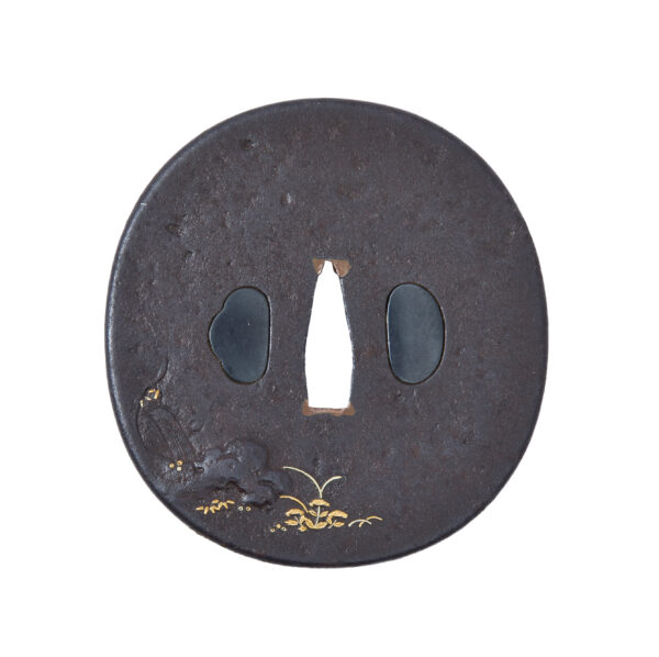 Antique Tsuba for Samurai Sword (T-789) - Image 4