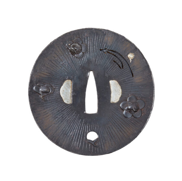 Antique Tsuba for Samurai Sword (T-790) - Image 3