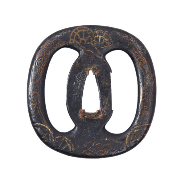 Antique Tsuba for Samurai Sword (T-791) - Image 3