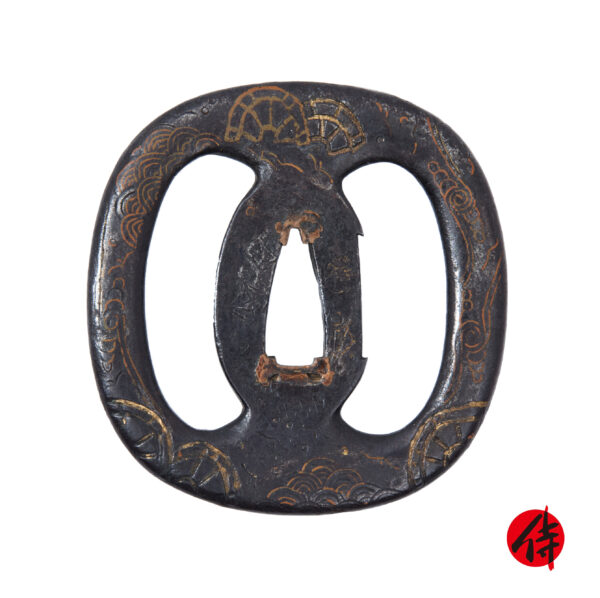 Antique Tsuba for Samurai Sword (T-791)