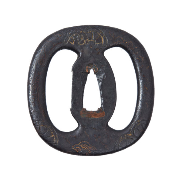 Antique Tsuba for Samurai Sword (T-791) - Image 4