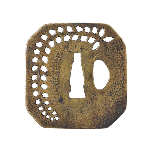 Antique Tsuba for Samurai Sword (T-787) - Image 4