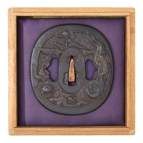 Antique Tsuba for Samurai Sword (T-782) - Image 2