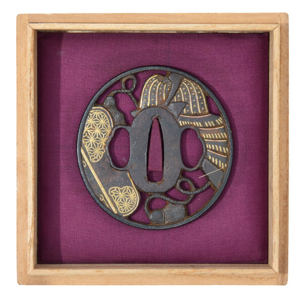 Antique Tsuba for Samurai Sword (T-786) - Image 2