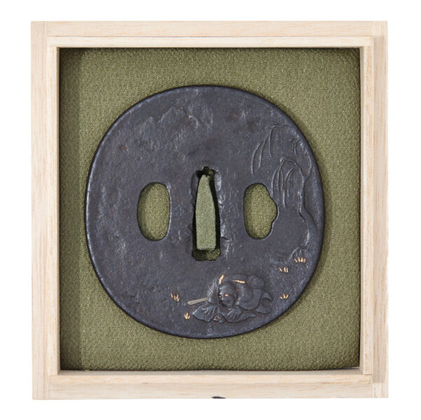 Antique Tsuba for Samurai Sword (T-788) - Image 2