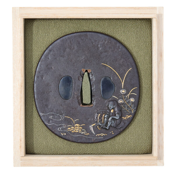 Antique Tsuba for Samurai Sword (T-789) - Image 2