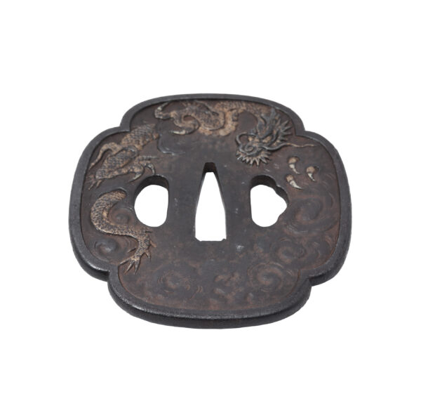Antique Tsuba for Samurai Sword (T-783) - Image 5