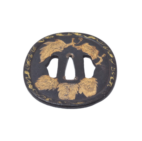 Antique Tsuba for Samurai Sword (T-784) - Image 5