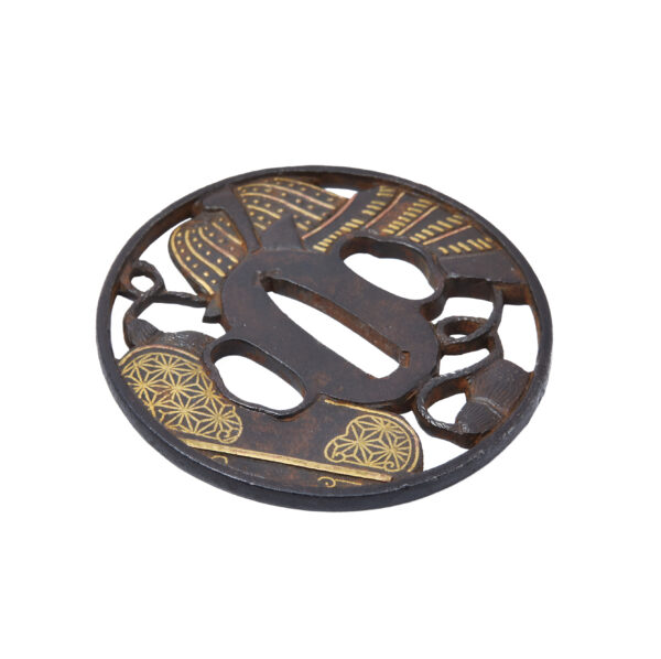 Antique Tsuba for Samurai Sword (T-786) - Image 6