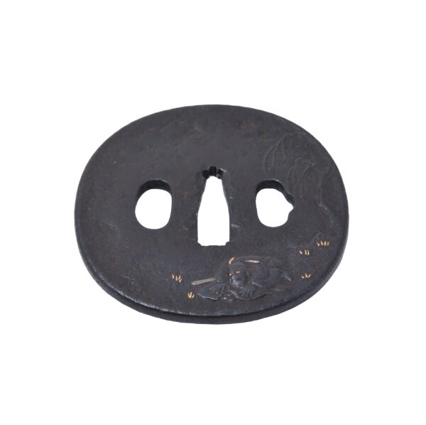 Antique Tsuba for Samurai Sword (T-788) - Image 5