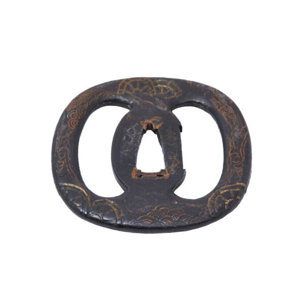 Antique Tsuba for Samurai Sword (T-791) - Image 5