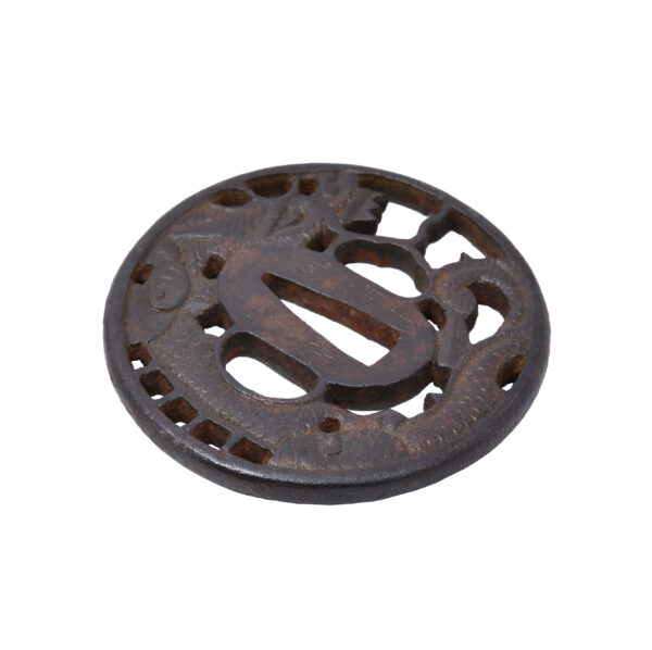 Antique Tsuba for Samurai Sword (T-792) - Image 6