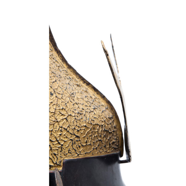 Antique Samurai Helmet <br>Mid Edo Period Tetsukin Tatakinuri Momo-nari Kabuto with <span style="color: #ff0000;"><strong>Kicho</strong></span> Shiryo Certificate</span></strong> (KT-53) - Image 11