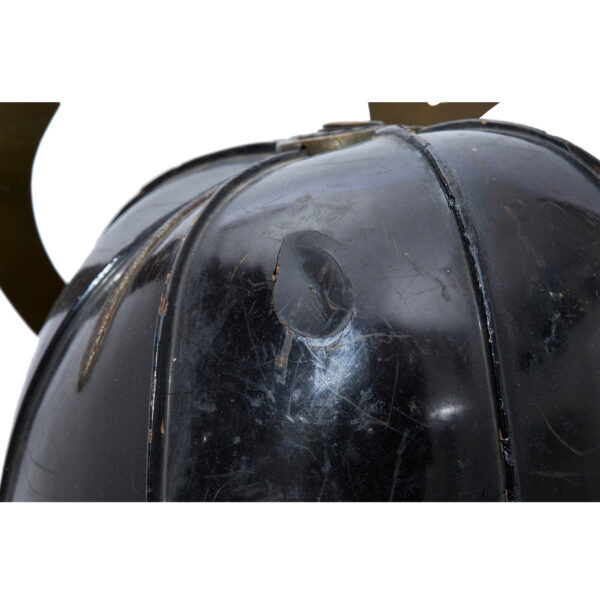 Antique Samurai Helmet <br>Early Edo Period <br>Tetsu Kuro Urushi Kabuto <br><span style="color: #ff0000;"><strong>Tokubetsu Kicho</strong></span> Shiryo Certificate</span> (KT-54) - Image 8