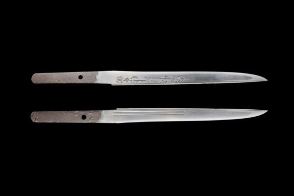 Antique Japanese Sword Tanto signed by Sukesada<br> NTHK Kanteisho Certificate - Image 11