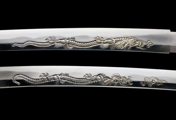 Antique Japanese Sword Wakizashi signed by Tadatsuna <br> NTHK Kanteisho Certificate - Image 10