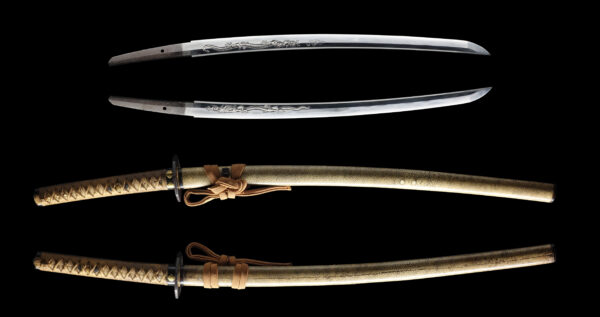 Antique Japanese Sword Wakizashi signed by Tadatsuna <br> NTHK Kanteisho Certificate - Image 14