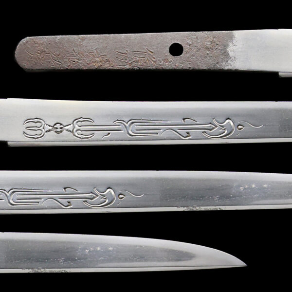 Antique Japanese Sword Tanto signed by Sukesada<br> NTHK Kanteisho Certificate - Image 2
