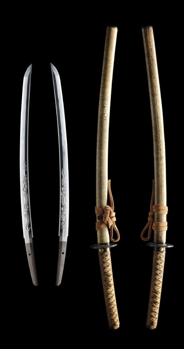 Antique Japanese Sword Wakizashi signed by Tadatsuna <br> NTHK Kanteisho Certificate - Image 8