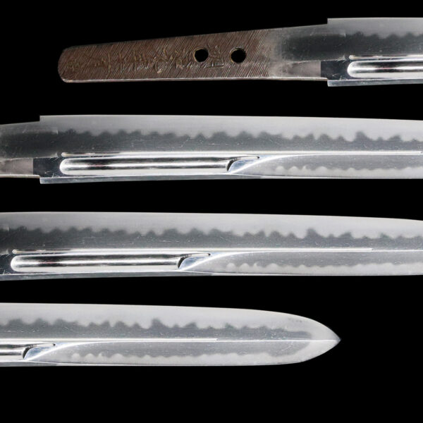 Antique Japanese Sword Tanto signed by Jokeishi Masanori<br>NBTHK <span style="color: #ff0000;">Hozon </span>Certificate - Image 2