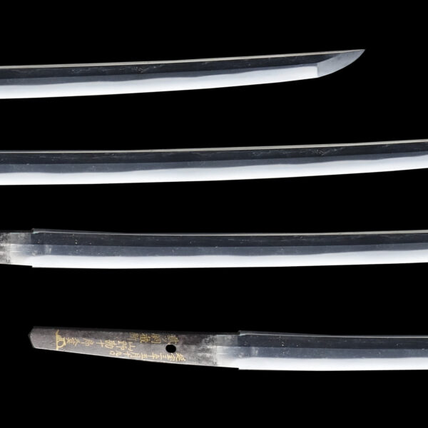 Antique Japanese Sword Wakizashi Signed by Nagasone Okimasa<br> NBTHK Koshu Tokubetsu Kicho Certificate - Image 3