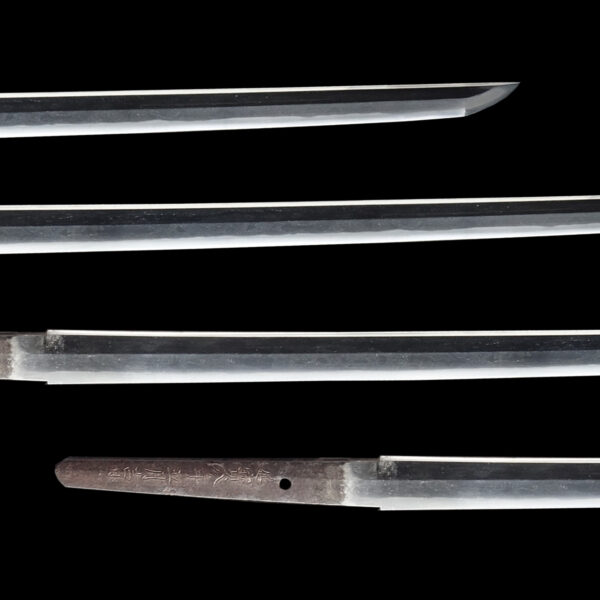 Antique Japanese Sword Wakizashi Signed by Omi no Kami Fujiwara Tsuguhiro<br>NBTHK <span style="color: #ff0000;"><strong>Tokubetsu Hozon</strong> </span>Certificate - Image 3