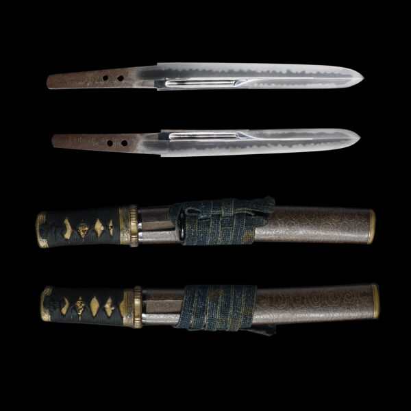 Antique Japanese Sword Tanto signed by Jokeishi Masanori<br>NBTHK <span style="color: #ff0000;">Hozon </span>Certificate - Image 15