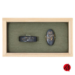 Antique Fuchi Kashira for Samurai Sword (F-53)