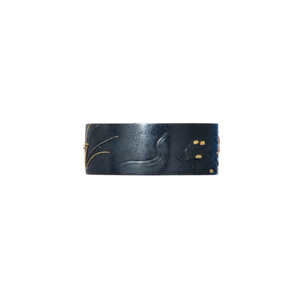 Antique Fuchi Kashira for Samurai Sword (F-52) - Image 9