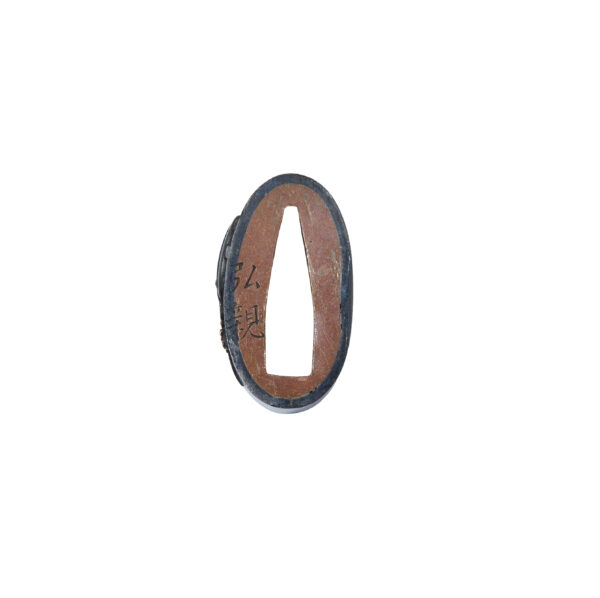 Antique Fuchi Kashira for Samurai Sword (F-53) - Image 6