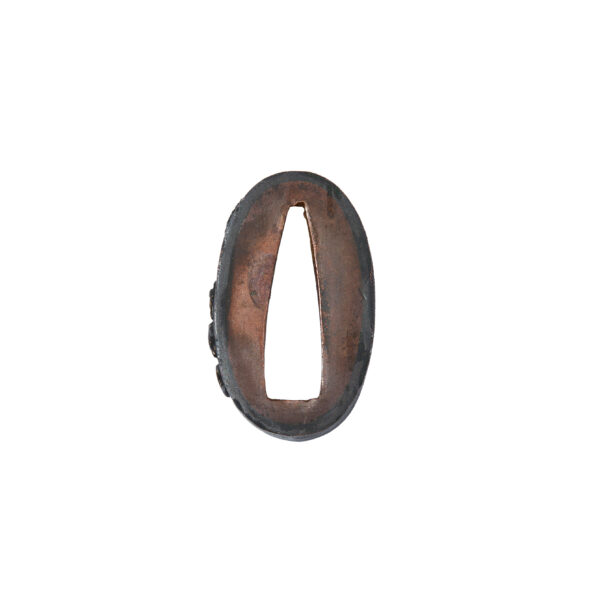 Antique Fuchi Kashira for Samurai Sword (F-47) - Image 6
