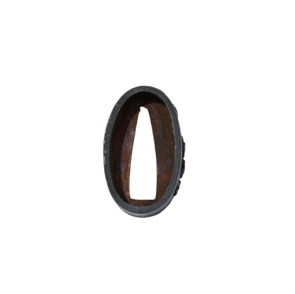 Antique Fuchi Kashira for Samurai Sword (F-47) - Image 7