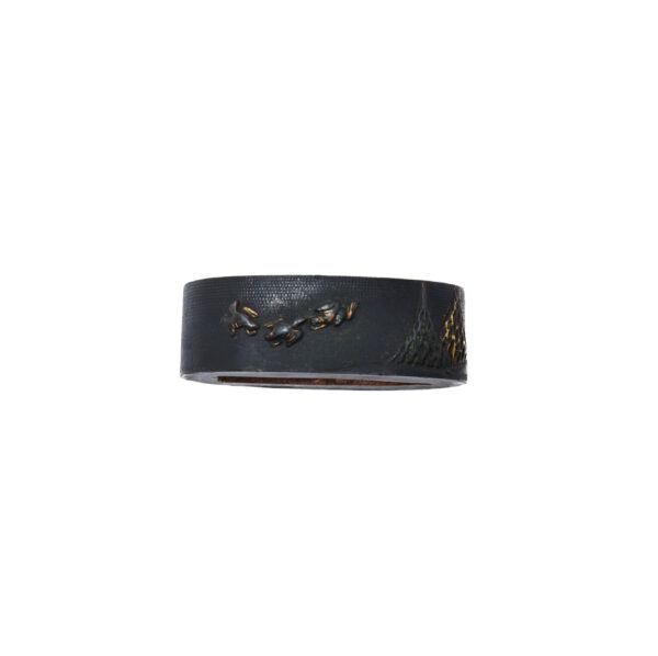Antique Fuchi Kashira for Samurai Sword (F-47) - Image 8