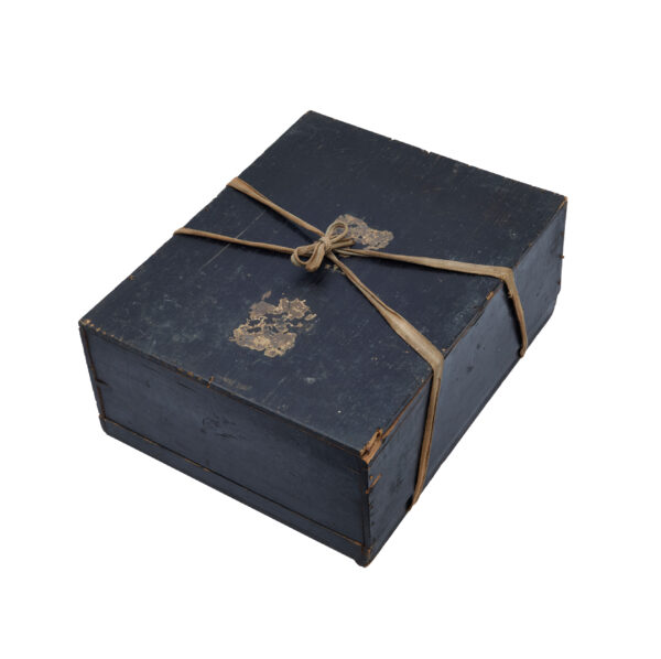 Japanese wooden lacquer box- Tsuki ni Gan Zu<br>(Bunko-17) - Image 10